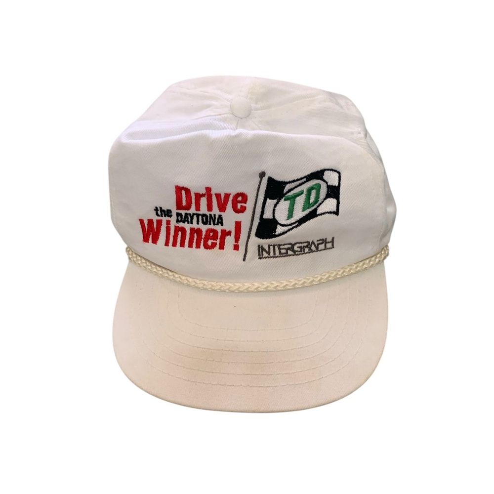 Vintage Daytona White Cap